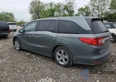 2018 Honda Odyssey Exl z USA, uszkodzony, nr VIN 5FNRL6H77JB051985